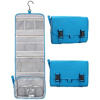 Relavel Travel Hanging Toiletry Bag For Men Women Travel Kit Shaving Bag Waterproof Large Makeup Bag Wash Bag Makeup Organizer C