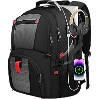 Yamdeg Large Backpack Laptop Backpacks For Men Big Capacity Laptop Computer Business Backpack 180Tsa Airline Approved Business