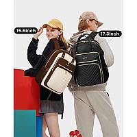 Lovevook Laptop Backpack For Women Water Resistant Travel Work Backpacks Purse Stylish Business Teacher Nurse Computer Bag With