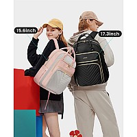 Lovevook Laptop Backpack For Women Water Resistant Travel Work Backpacks Purse Stylish Business Teacher Nurse Computer Bag With