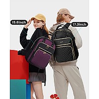 Lovevook Laptop Backpack For Women Water Resistant Travel Work Backpacks Purse Stylish Business Teacher Nurse Computer Bag With