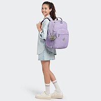 Kipling Seoul Extra Large 17 Laptop Backpack Bridal Lavender