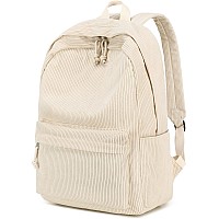 School Backpack For Teens Large Corduroy Bookbag Lightweight 17 Inch Laptop Bag For Girls Women Casual High School College Cord