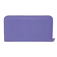 Steve Madden Zip Around Wallet Wristlet Blue Sapphire