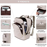 Lovevook Large Travel Laptop Backpack For Women 40L Carry On Backpack Flight Approvedwaterproof Suitcase Backpacks With 3 Pack