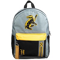 Harry Potter Hufflepuff 16 Laptop Backpack Lanyard Combo Set