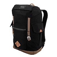 Eddie Bauer Bygone Backpack With Exterior Pockets And Laptop Compatible Sleeve Black 25L