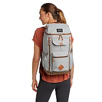 Eddie Bauer Bygone Backpack With Exterior Pockets And Laptop Compatible Sleeve Terracotta 30L