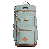 Eddie Bauer Bygone Backpack With Exterior Pockets And Laptop Compatible Sleeve Light Heather Grey 30L