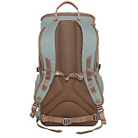 Eddie Bauer Bygone Backpack With Exterior Pockets And Laptop Compatible Sleeve Light Heather Grey 30L