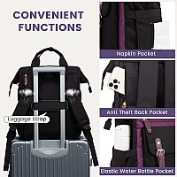 Lovevook 156 Inch Laptop Backpack For Women Work Bags Travel Backpack Purse Nurse College Backpack Teacher Business Laptop B