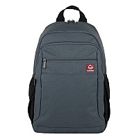 Wolverine Lightweight Water Resistant Rugged Backpack For Travel Or Work Laptopgrey 23L