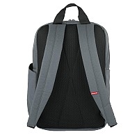 Wolverine Lightweight Water Resistant Rugged Laptop Backpack For Travel Or Work Classicgrey 24L