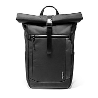 Tomtoc Roll Top Laptop Backpack Lightweight Waterresistant Commute Expandable Casual Daypack For 13156 Inch Macbook Rucksa