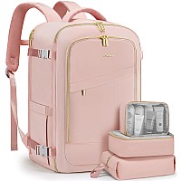 Lovevook Travel Backpack For Women 40L Carry On Backpack For Airplanes Personal Item Bag For Airlines Fits 17 Inch Laptop Tsa