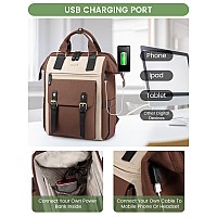 Lovevook Laptop Backpack For Women Travel Backpack Purse Nurse Bag Teacher Work Business Laptop Bag College Computer Back Pac