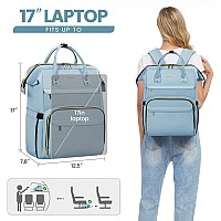 Lovevook Laptop Backpack For Women17 Inch Professional Womens Travel Backpack Purse Computer Laptop Bag Nurse Teacher Backpack