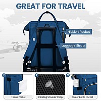 Lovevook Laptop Backpack For Women17 Inch Professional Womens Travel Backpack Purse Computer Laptop Bag Nurse Teacher Backpack