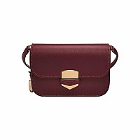 Fossil Crossbody Mahogany Small