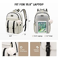 Lovevook School Backpack For Teen Girls College Student Backpacks Fit 156 Inch Laptop Bookbag Cute Backpack Purse For 1416 T