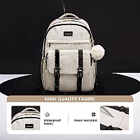 Lovevook School Backpack For Teen Girls College Student Backpacks Fit 156 Inch Laptop Bookbag Cute Backpack Purse For 1416 T