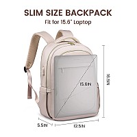 Lovevook Laptop Backpack For Women Slim Business Laptops Bag With Separate Computer Compartment Stylish Daypack For College Wor