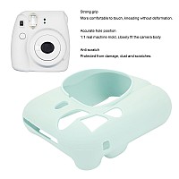 Yoidesu Silicone Case For Fujifilm Instax Mini 12 Camera Body Skin Case Shockproof Drop Proof Lightweight Soft Protector Cover