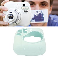 Yoidesu Silicone Case For Fujifilm Instax Mini 12 Camera Body Skin Case Shockproof Drop Proof Lightweight Soft Protector Cover