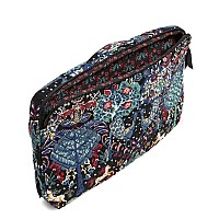 Vera Bradley Womens Cotton Laptop Organizer Enchantment One Size