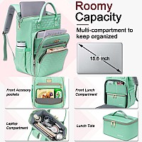 Weitars Lunch Backpack For Women156 Inch Laptop Backpack For Women Backpack Travel Backpackwork Backpack For Women Lightgre