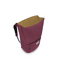 Osprey Arcane Roll Top Commuter Backpack Allium Redbrindle Brown