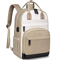 Lovevook Laptop Backpack For Women 17 Inch Travel Work Antitheft Laptop Bag Large Capacity Teacher Backpacks Purse Fashion N