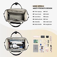 Lovevook Laptop Backpack Purse For Women Waterproof Teacher Nurse Bag 156 Inch Work Laptop Bag With Usb Port Business Travel