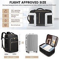 Lovevook Large Travel Backpack For Womencarry On Backpack Flight Approvedpersonal Item Backpack Travel Bag With 3 Packing Cube