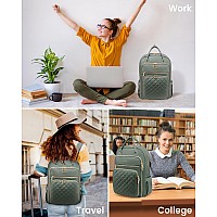 Lovevook Laptop Backpack For Women 156 Inch Computer Backpack For Teacher Nurse With Water Resistant Lightweight Travel Work