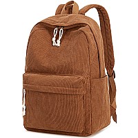 School Backpack For Teens Large Corduroy Bookbag Lightweight 17 Inch Laptop Bag For Girls Boys Casual High School College