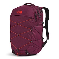 The North Face Womens Borealis Commuter Laptop Backpack Boysenberry Light Heatherfiery Red One Size