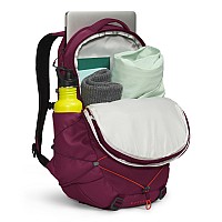 The North Face Womens Borealis Commuter Laptop Backpack Boysenberry Light Heatherfiery Red One Size