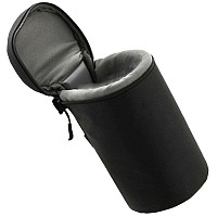 Navitech Black Water Resistant Camera Lens Protective Case Pouch Compatible With Canon Rf 100400Mm F568 Is Usm Lens