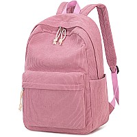 School Backpack For Teens Large Corduroy Bookbag Lightweight 17 Inch Laptop Bag For Girls Boys Casual High School College