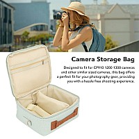 Camera Bag Large Capacity Camera Storage Bag With Adjustable Shoulder Strap Thickened Padding Handle Zipper Camera Case For Cp