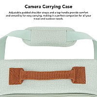 Camera Bag Large Capacity Camera Storage Bag With Adjustable Shoulder Strap Thickened Padding Handle Zipper Camera Case For Cp