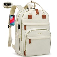 Lovevook Laptop Backpack Purse For Women Travel Antitheft Work Bags With Lock Business Computer Bag College Backpack For Men