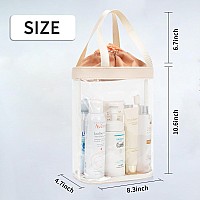 Travel Toiletry Bag Clear Makeup Bag For Women Tsa Approved Toiletry Bag Waterproof Clear Bag Cosmetic Pouch Transparent Mak