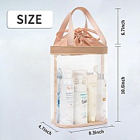 Travel Toiletry Bag Clear Makeup Bag For Women Tsa Approved Toiletry Bag Waterproof Clear Bag Cosmetic Pouch Transparent Mak