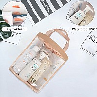 Travel Toiletry Bag Clear Makeup Bag For Women Tsa Approved Toiletry Bag Waterproof Clear Bag Cosmetic Pouch Transparent Mak