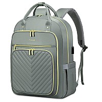 Lovevook Laptop Backpack For Women Water Resistant Travel Work Backpacks Purse Stylish Business Teacher Nurse Computer Bag With