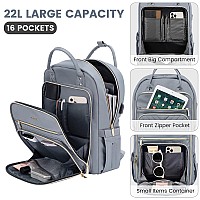 Lovevook Laptop Backpack For Women Water Resistant Travel Work Backpacks Purse Stylish Business Teacher Nurse Computer Bag With