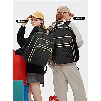 Lovevook Laptop Backpack For Women Water Resistant Travel Work Backpacks Purse Stylish Business Teacher Nurse Computer Bag With