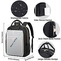 Lovevook Laptop Backpack For Women Water Resistant Travel Work Backpacks Purse Stylish Business Teacher Nurse Computer Bag With